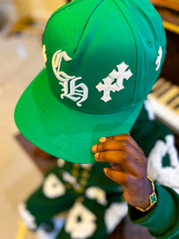 "Cross My Mind" Green Hat