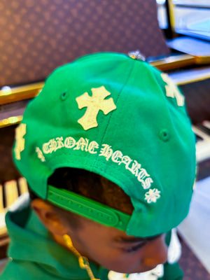 "Cross My Mind" Green Hat