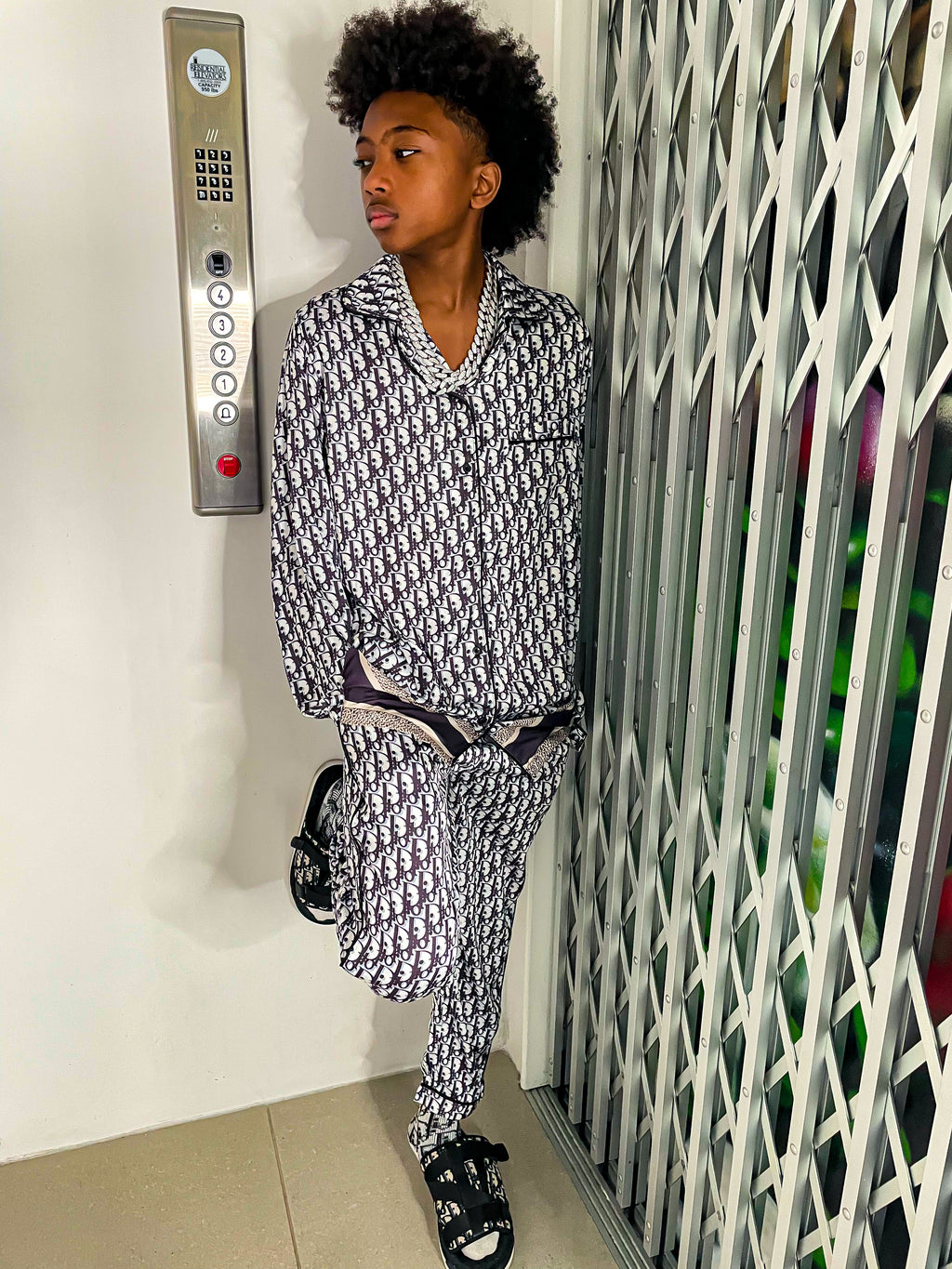 "Crispy Dior" Versatile Pajama Set